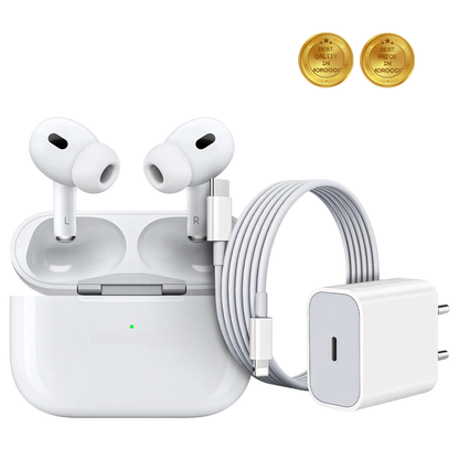 AirPods Pro 2 + Chargeur 20W + Câble